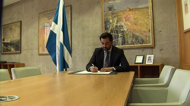 Humza Yousaf formally resigns as Scotland's first minister