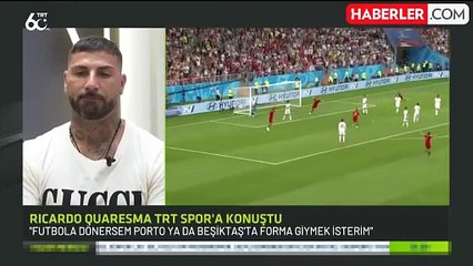 Ricardo Quaresma'dan çok konuşulacak itiraflar: Beşiktaş'a dönmek isterim