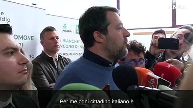 Salvini: Su Toti si faccia chiarezza il prima possibile