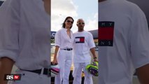 Lewis Hamilton takes Kendall Jenner on Miami hot lap