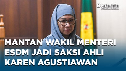 Mantan Wakil Menteri ESDM Susilo Siswoutomo Hadir sebagai Saksi Ahli dari Pengacara Karen Agustiawan