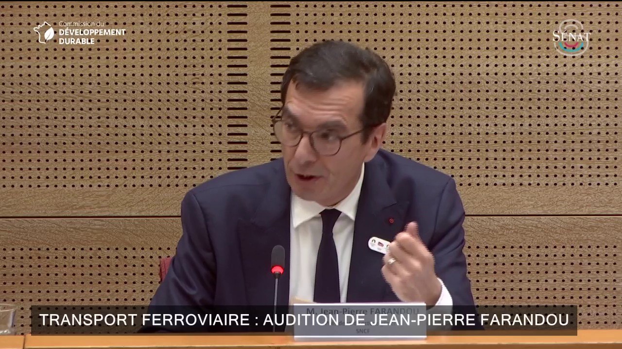 "En quatre ans et demi, on ne compte que deux mouvements nationaux propres à la SNCF": face au Sénat, le PDG de la SNCF se justifie sur les mouvements sociaux