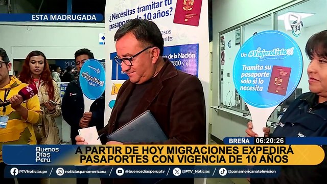 Desde hoy empieza la expedición de pasaportes con vigencia de 10 años: Este es el precio del documento
