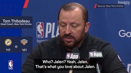 'Jalen Brunson is our MVP' - Knicks reflect on their 40-point star's season