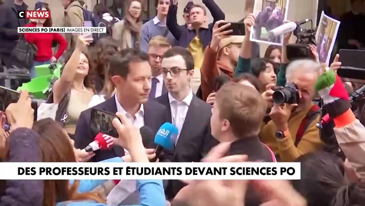 RASSEMBLEMENTS PRO-PALESTINIENS : ÉCHANGE HOULEUX ENTRE FRANÇOIS-XAVIER BELLAMY ET LE DÉPUTÉ LFI LOUIS BOYARD DEVANT SCIENCES PO PARIS (VIDÉO)
