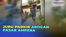 Viral Juru Parkir Liar Pasar Ampera Bekasi Tutup Akses Jalan Warga