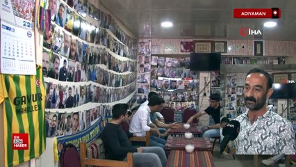 Adıyaman'da depremde yaşamını yitirenlerin fotoğrafları duvarları kapladı