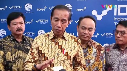 Jokowi Ngakak Ditanya Orang Toxic Hingga Kabinet Baru