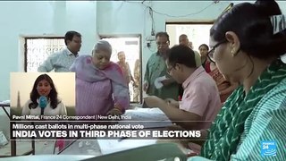 India: millions cast ballots in third phase of national elections