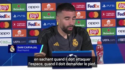 Real Madrid - Carvajal : “Vini est l'un des meilleurs joueurs du monde et il le montre”