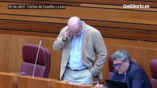 Francisco Igea rompe a llorar tras la falta de respuesta del PP a sus enmiendas en las Cortes de Castilla y León