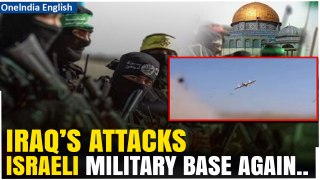 Iraq-Israel Tensions: Iraqi resistance conducts 4th attack on Israeli-occupied territories| Oneindia