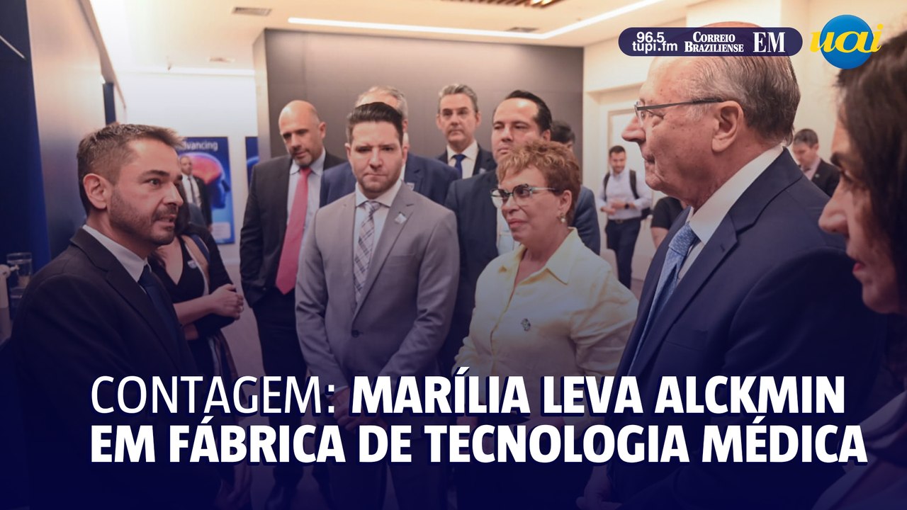 Geraldo Alckmin visita fábrica em Contagem