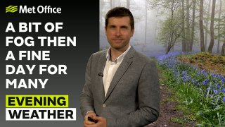 Met Office Evening Weather Forecast 07/05/24 - Dry for most