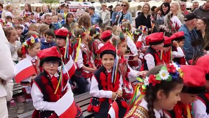 Przedszkolaki świętowały w Rzeszowie Dzień Flagi