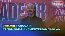 Ganjar Ungkap Undang-Undang Sudah Membatasi Jumlah Menteri Terkait Wacana Kabinet Gendut Prabowo-Gibran