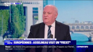 Européennes: François Asselineau, tête de liste Union populaire républicaine (UPR), veut un 
