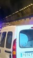 Brutal accidente en el túnel de La Ballena de Las Palmas de Gran Canaria