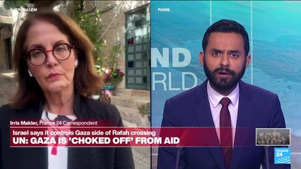 UN: Gaza is "choked off" from aid