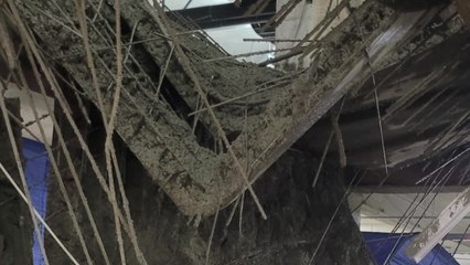 마곡 신축 공사장 주차장 붕괴...분양 계약자들 공사중단 요구 / YTN