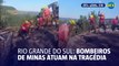 Bombeiros de Minas Gerais atuam em tragédia no RS