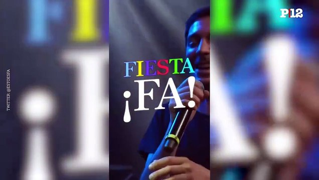 Mex Urtizberea antes del Esto es Fa! en Obras