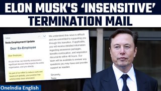 Tesla Layoffs: Elon Musk's 'Insensitive' Termination Mail Goes Viral, Employee Responds | Oneindia