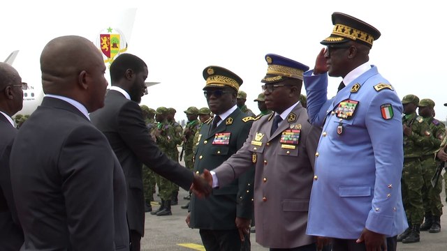 L'arrivée du Président du Sénégal, Bassirou Diomaye Faye à Abidjan
