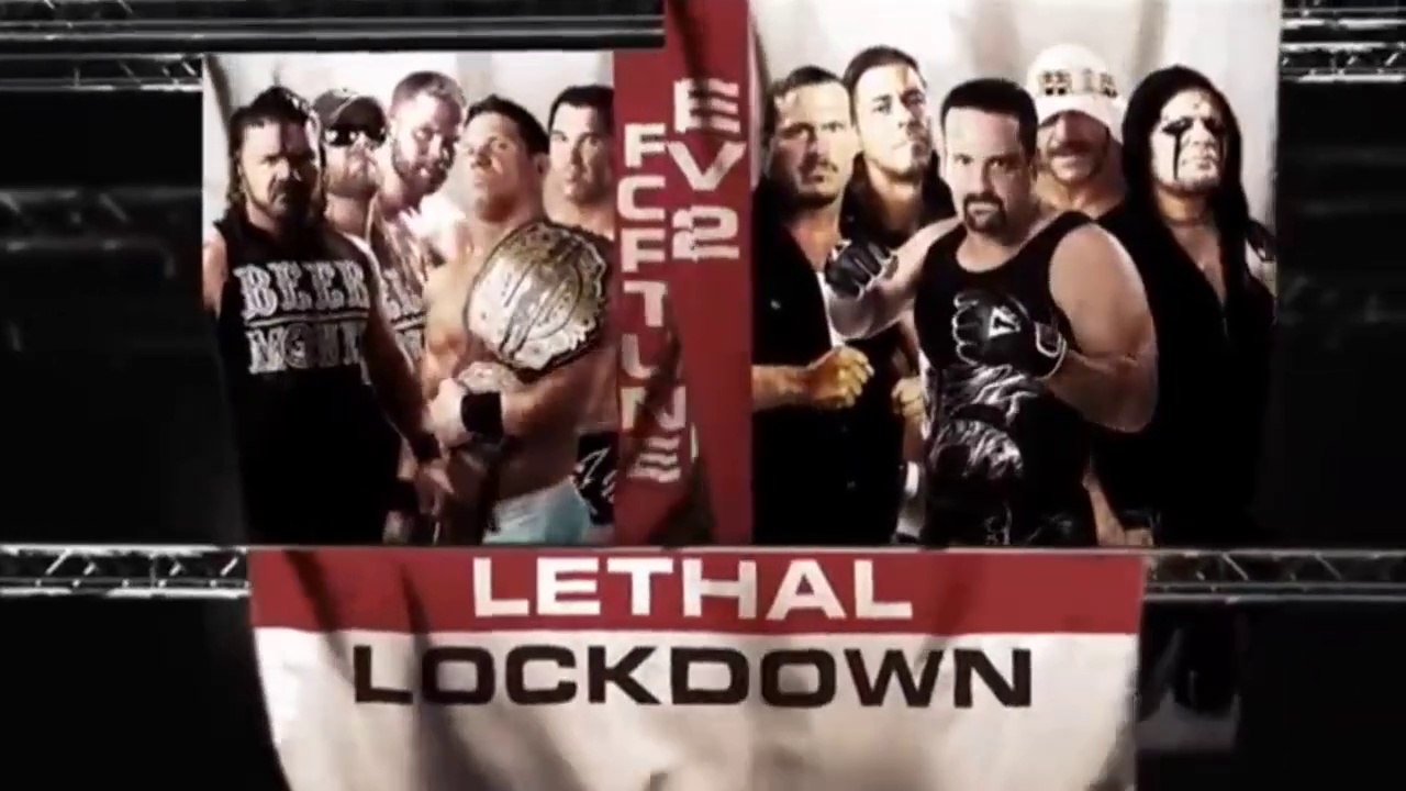 TNA Bound For Glory 2010 - Raven, Rhino, Sabu, Stevie Richards & Tommy Dreamer vs AJ Styles, James Storm, Kazarian, Matt Morgan & Robert Roode (Lethal Lockdown Match)