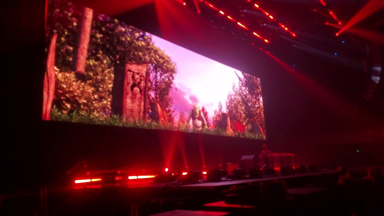 Excision INSANE Shrek Visual! ｜ Nexus Tour San Francisco ｜ Bill Graham ...