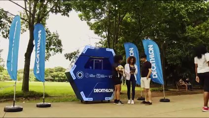 Decathlon crée des chariots roulants pour les chiens handicapés