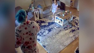 Security Camera Captures Daughter's Wholesome Conversation With Mom About Her Age | Happily TV