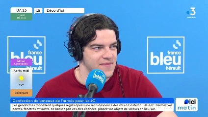 VIDEO - La presse en parle :  Des bateaux conçus à Marseillan vont patrouiller sur la Seine pendant les Jeux Olympiques