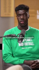 Assane Diao: "Si te cuesta integrarte, el fútbol es un lugar donde puedes sentirte bien"