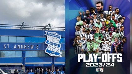 Birmingham City drop and West Brom reach Championship showpiece on final day of season