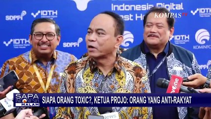 Ketua Projo Kaitkan Orang yang Anti-Rakyat saat Tafsirkan Sosok Toxic Menurut Luhut