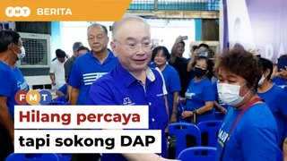 Hilang percaya tapi sokong DAP kerana ‘takut’, kata Wee