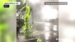 Intense moments captured on camera as tornado hits hotel