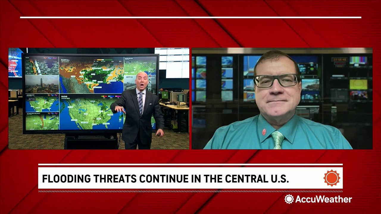 Flooding threats continue in the central US - video Dailymotion