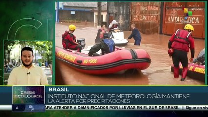 Gobierno Río Grande del Sur sigue labores de búsqueda y rescate
