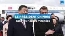 Le président chinois a déjeuné avec Emmanuel Macron au col du Tourmalet dans les Hautes-Pyrénées