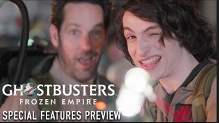 Ghostbusters: Frozen Empire | Special Features Preview - Mckenna Grace, Finn Wolfhard, Paul Rudd - Bo Nees