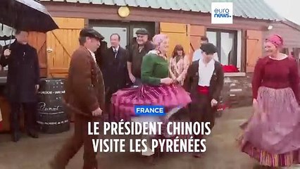 Le président chinois Xi Jinping visite les Pyrénées