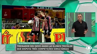 Denílson vê São Paulo em bom momento com Zubeldía para enfrentar o Cobresal-CHI