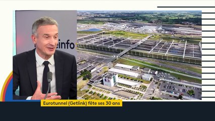 Le tunnel sous la Manche représente "25% des échanges marchands entre la Grande-Bretagne et l'ensemble des pays européens", estime l'exploitant Getlink