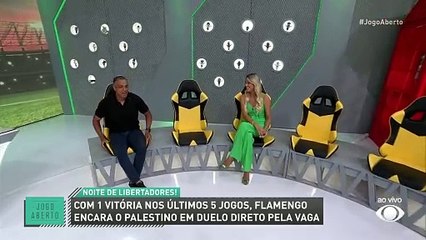 Denílson projeta Palestino x Flamengo: Tite não está conseguindo tirar o melhor dos jogadores