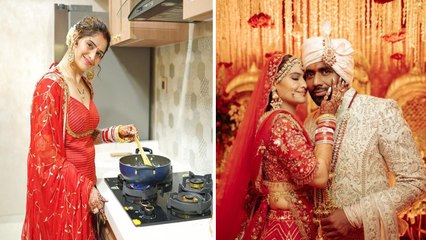 Arti Singh ने पहली रसोई की रस्म की पूरी, Insta पर Photos किए Share, Fans के मजेदार Comments Viral!