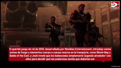 Director de Fallout: New Vegas admite que equilibrio de armas se basó 'principalmente en vibraciones'