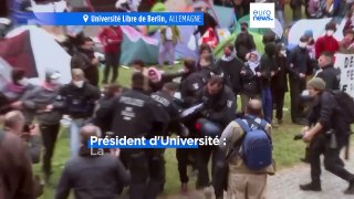 Les manifestations d'étudiants en soutien à Gaza se poursuivent en Europe