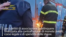 Scoperta stamperia clandestina a Ponticelli, sequestrate banconote contraffatte per un valore di 48 milioni di euro